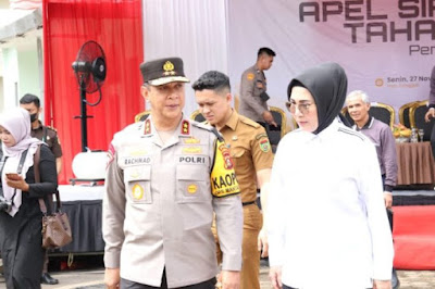 Ketua Dprd Prov Sumsel Dr Hj R A Anita Noeringhati Ikuti Apel