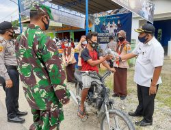 Forkopimcam Bayung Lencir Buka Posko Ops Yustisi di Perbatasan Jambi