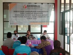 Menjelang Pilbub Bawaslu Pali Lakukan Sosialisasi
