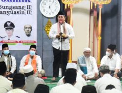 Safari Ramadhan, Bupati Banyuasin : Dukung pencanangan desa Sungsang sebagai desa wisata.