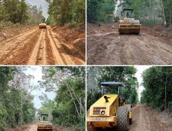 Bertahap Berkesinambungan Kini Jalan Keluang Muba Laik Dilalui