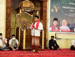 Bupati Banyuasin Serahkan Bantuan Pembangunan 75 Unit RTH