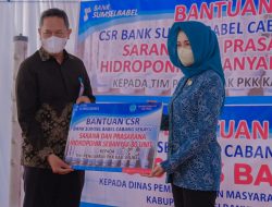 CSR Bank Sumsel Babel Cabang Sekayu Dukung Program TP PKK Muba