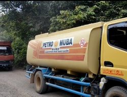 SMSI MUBA Telusuri  Kendaraan Truk Tangki Merek Petro Muba