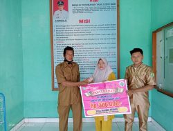 Pemdes Tanjung Kerang Salurkan BLT-DD Sebanyak 50 KPM