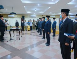 Plt Bupati Beni Hernedi Lantik Sejumlah Pejabat di Muba