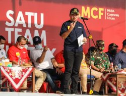 Buka Liga MCF U-20, Plt Bupati Muba Ingatkan Prokes COVID-19