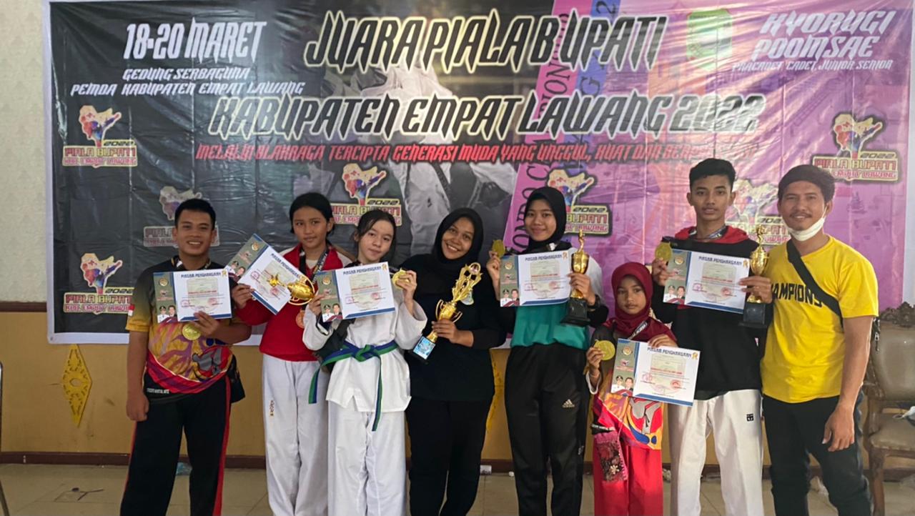 Atlet Taekwondo Banyuasin Borong Enam Emas