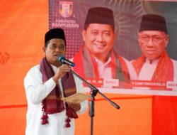 Bupati Banyuasin safari ramadhan dan tarawih keliling di Masjid At Taqwa Desa Karang Anyar