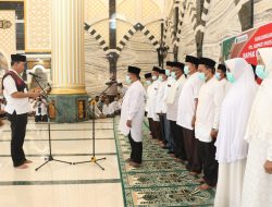 Lantik Pengurus Cabang DMI Lais, Beni Berpesan Agar Makmurkan Masjid