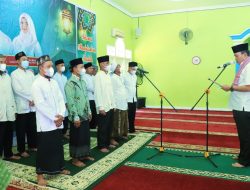 Plt Bupati Beni Hernedi Safari Ramadhan di kecamatan Babat Supat DMI Kecamatan Dikukuhkan