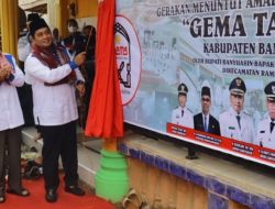 Safari Ramadhan, Bupati dan Wabup Launching Gema Taman