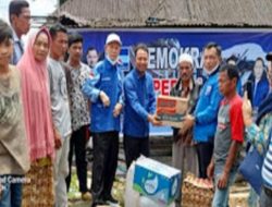 DPC Demokrat Kabupaten Pasaman diketuai Rudi Apriasi, Salurkan Bantuan Korban Gempa 