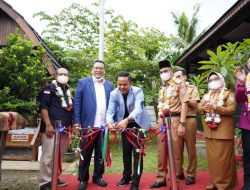 Kementrian ESDM Resmikan pemasangan  PJU-TS di Banyuasin