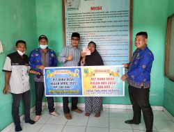 Kades Tanjung Kerang Kembali Salurkan BLT – DD
