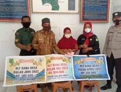 Pemdes Gajah Mati Kembali Salurkan BLT-DD