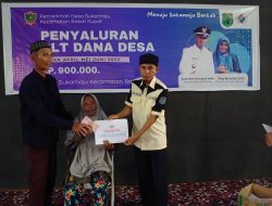 Sebanyak 141 KPM Desa Suka Maju Terima BLT- DD