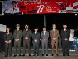 Pj Bupati Muba Bersama Forkopimda Ikuti Apel dan Renungan Suci