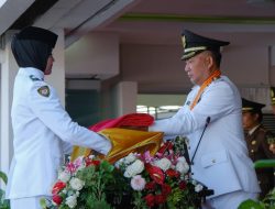 Berjalan Khidmat, Upacara HUT RI ke-77 di Muba Sukses