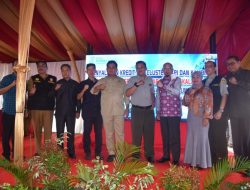 Bupati Askolani Launching Unit Puskeswan dan RPH di Kecamatan Sembawa