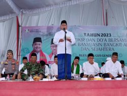 Ribuan Masyarakat Hadiri Pergelaran Istighosah Dzikir dan Do’a Bersama Sambut Tahun 2023