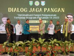 Bupati Banyuasin Buka Dialog Jaga Pangan Kementan RI