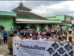 Ratusan Peserta ikuti Pawai Bersama, Semarakkan Event Festival Ramadhan 1444 H.