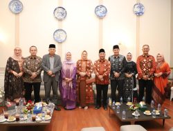 Forkopimda dan OPD Muba Silaturahmi ke Gubernur dan Wakil Gubernur Sumsel