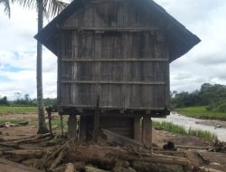 Misteri Rumah Tua, Dua Kali Diterjang Banjir Bandang Lahat Masih Kokoh Berdiri.