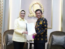 Ketua DPRD Prov. Sumsel terima audiensi Persatuan Anggota BPD Sumsel