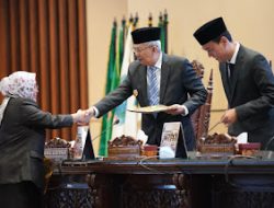 Rapat Paripurna LXIII (63) DPRD Prov. Sumsel, Pansus – Pansus DPRD Terima LKPJ Gubernur Sumsel Tahun Anggaran 2022
