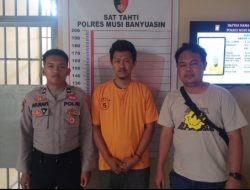 Tim Srigala Polres Muba, Ciduk Aji Sempat menghilang tiga bulan