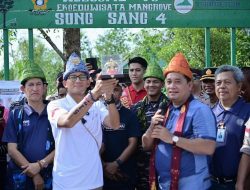 Masuk 75 Desa Terbaik 2023, Menparekraf Sandiaga Uno Kunjungi Desa Sungsang lV Kabupaten Banyuasin