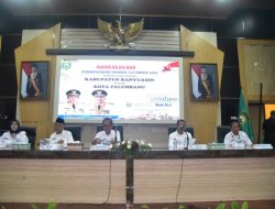 Wabup Hadiri Rapat Sosialisasi Batas Daerah Kabupaten Banyuasin Dengan Kota Palembang