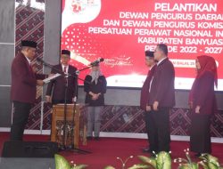 Bupati Askolani Hadiri Pelantikan Pengurus PPNI Periode 2022-2027.