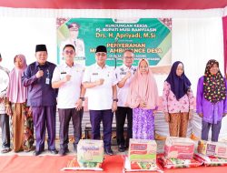 Apriyadi Sisir Pelosok, Beri Bantuan Mobil Ambulans untuk Warga Muba