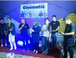 Pj Bupati bersama Sekwan Muba, Weekend di Alun Alun Kota Sekayu