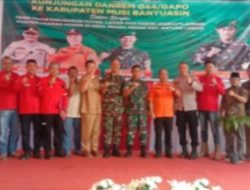 Pj Bupati Muba Sisir Area Rawan Karhutbunlah, Tanam Pohon Hingga Edukasi Warga