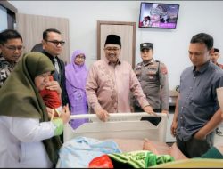 Gedung Rawat Inap RS Ibnu Sina Diresmikan, Bupati Benny Utama Bantu Satu Unit Ambulance