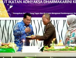 Bupati Banyuasin H. Askolani Hadiri Hari Bhakti Adhyaksa (HBA) ke-63