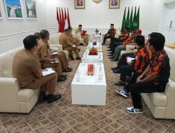 Pj Bupati Muba Terima Audiensi Organisasi Pemuda Pancasila 