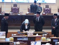 DPRD Prov. Sumsel Gelar Rapat Paripurna LXVI (66), Penandatanganan Nota Kesepakatan Bersama