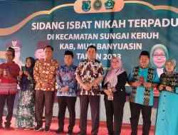 Pemkab Muba Gelar Sidang Isbat Nikah Terpadu di Kecamatan Sungai Keruh 