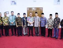 Pj Bupati HSR Sambut Baik Kedatangan Rombongan Ketua dan Pengurus Lembaga Adat Banyuasin