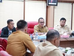 Pj Bupati Banyuasin Terima Kunker Ishak Mekki Anggota DPR RI