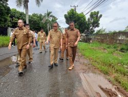 Pj. Bupati Banyuasin Tinjau Langsung Jalan Kelurahan Jakabaring