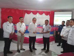 Pj. Bupati Hani S. Rustam Launching Desa Pertama Go Digital Kabupaten Banyuasin