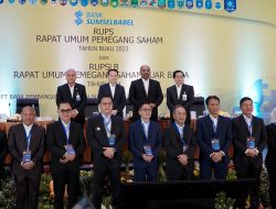 Pj Bupati Apriyadi Ikuti RUPS Bank Sumsel Babel Tahun Buku 2023