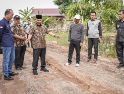 Tinjau Jalan Rusak, Pj Bupati Apriyadi Datangi Developer Perumahan di Sekayu