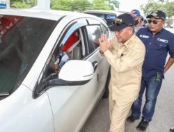 Antisipasi kewaspadaan di titik rawan arus mudik, Pj Bupati Muba sediakan alat Berat